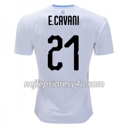 Fotbalový Dres Uruguay E.Cavani 21 Venkovní MS 2018